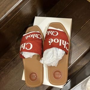 Chloe woody sandals 39 size